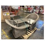 Hampton Bay Patio Set- 2 Chairs, Table