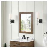 Home Decorators Framed Wall Mirror Almond Latte