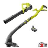 String Trimmer/Edger and Blower/Sweeper Combo Kit