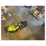 Ryobi 18V Lawnmower with Battery and Charger
