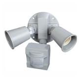 110 Motion Sensor 2-Light Outdoor Flood Light