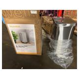 50 L Stainless Steel Slim Step Can