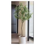 CG Hunter Lifelike Olive Tree 6.5 Ft (Damaged)