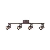 Mountainbrook 2 Ft. 4-Light Bronze Integrated LED