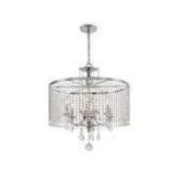 Calisitti 6-Light Polished Chrome Chandelier with