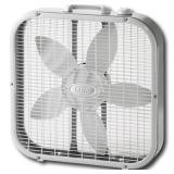 Lasko 20 in. 3 Speeds Box Fan in White