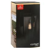 Globe Electric Blk In/Outdoor 1Lt Wall Sconce
