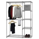 Simple Houseware Freestanding Clothes Garment Orga