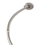 Zenna Home 72 in. Curved Shower Curtain Rod