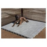 Single Large 2' X 4' Raised Dog Kennel Run Floorin