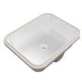 19.5 in. Rectangular Vitreous China Bathroom Sink