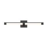 Tivoli 27 in. 1-Light Matte Black Modern Integrate