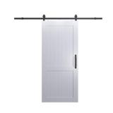 36 in. X 84 in. Millbrooke White H Style PVC Vinyl