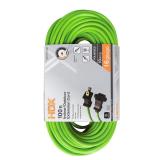 HDX 100 Ft. 16/2 Outdoor Extension Cord, Green