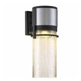 Majestic 11.5 in. Black LED Outdoor Wall Sconce