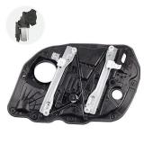 Front Left Power Window Regulator and Motor Assemb