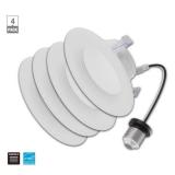 4 in. Integrated LED White New Construction or Rem