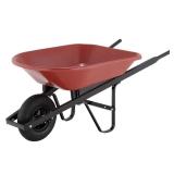 AMES 4 Cu. Ft. Poly Wheelbarrow.