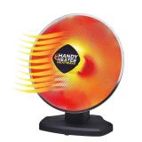 1200-Watt Oscillating Parabolic Heater, Black