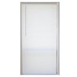 Alabaster Cordless 1 in.Vinyl Mini Blind - 29 in.