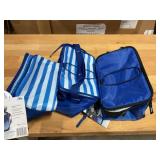 Arctic Zone 3-Compartment Expandable Lunch Bag wit