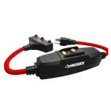2 Ft. 12/3 15 Amp in-Line GFCI with Power Block, R
