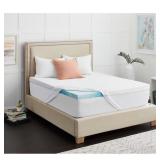 4' SealyChillï¿½ Gel + Comfort Memory Foam Mattress