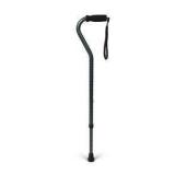 Medline Offset Handle Fashion Cane, Houndstooth |
