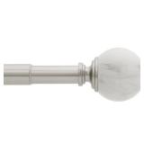 36 in. - 72 in. Telescoping 1 in. Single Curtain R