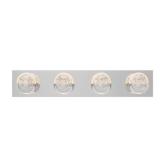 Oracle 27 in. 4 Light Chrome Modern Integrated LED