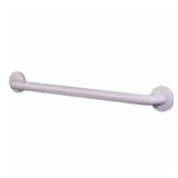 36 in. Concealed Screw Grab Bar in Powder White