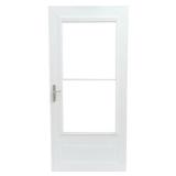 400 Series 36 in. X 80 in. White Universal 3/4 Lig