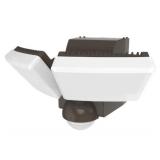 Bronze Twin Motion Sensor LED Flood Lights