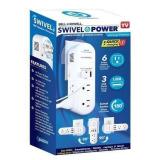 Bell+Howell 180ï¿½ Swivel Power Strip