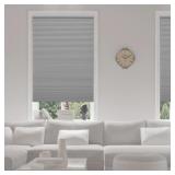 Pewter Cordless Blackout Cellular Shades for Windo