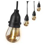 12-Light 24 Ft. Outdoor Plug-in RGB Integrated LED