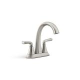 KOHLER 4in Centerset 2-Handle Bathroom Faucet