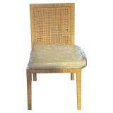Wicker Outdoor Furniture Chair with Cushion and Pl