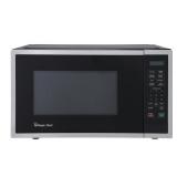 0.9 Cu. Ft. 900-Watt Countertop Microwave in Stain