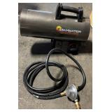 Contractor 60,000 BTU Forced Air Propane Heater wi