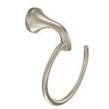 Eva Towel Ring in Brushed Nickel Opened Box