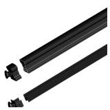 6 Ft. Black Aluminum Deck Railing Stair Hand