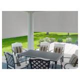 96 x 84 Riverstone Grey Pull-Shade