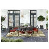Oakshire Park 9-Piece Aluminum Outdoor Dining Set