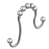Shower Curtain Rings in Chrome (12-Pack)