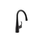 Simplice Single-Handle Bar Faucet in Matte Black