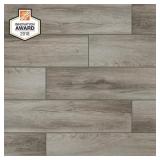 Shadow Wood 6' x 24' Porcelain Floor and Wall Tile