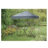 8 Ft. X 8 Ft. Grey Straight Leg Instant Canopy Pop