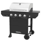 Open Box 4-Burner Propane Gas Grill in Black