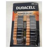 Duracell Power Boost Coppertop Alkaline AA Batteri